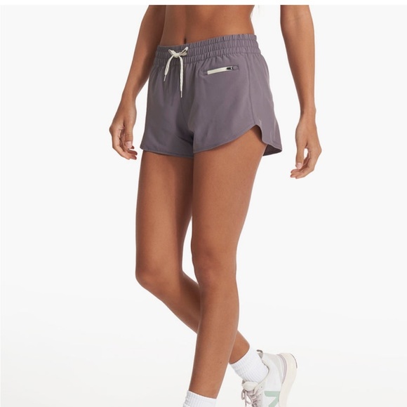 Vuori Clementine Short 2.0 Women's Performance Shorts Size L Color sawyer - Picture 3 of 10